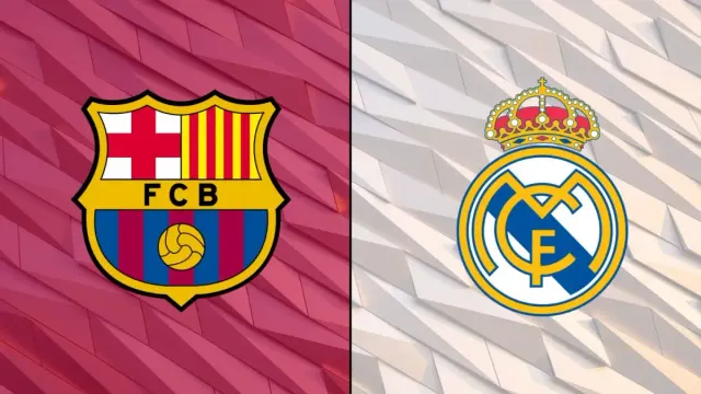 Barcelona ve Real Madrid armaları yan yana