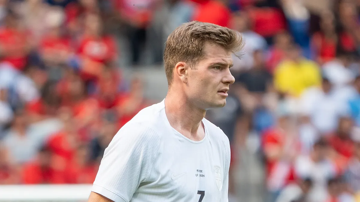 Alexander Sørloth, Norveç'in beyaz formasıyla sahada bekliyor